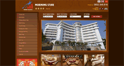 Desktop Screenshot of morningstarhotel.vn